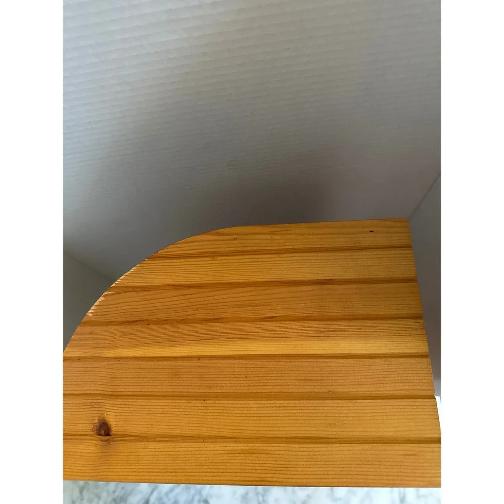 Vintage IKEA Pine Wood Roll Top Bread Box Made in Sweden 669.143.00 Natural